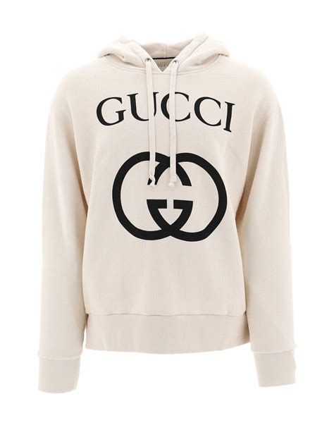 gucci sweatshirt men white|Gucci hoodie original price.